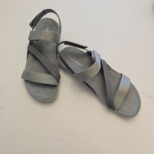 Women's Merell District 3 Backstrap In Greige Size 9